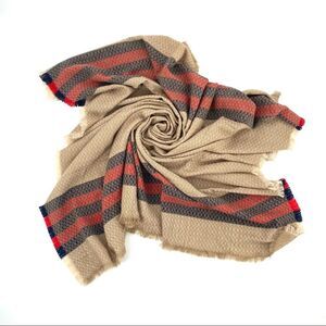 Wool Blend Blanket Scarf